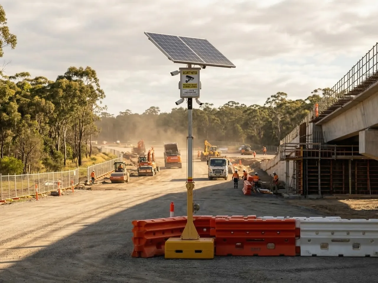 commercial construction security systems