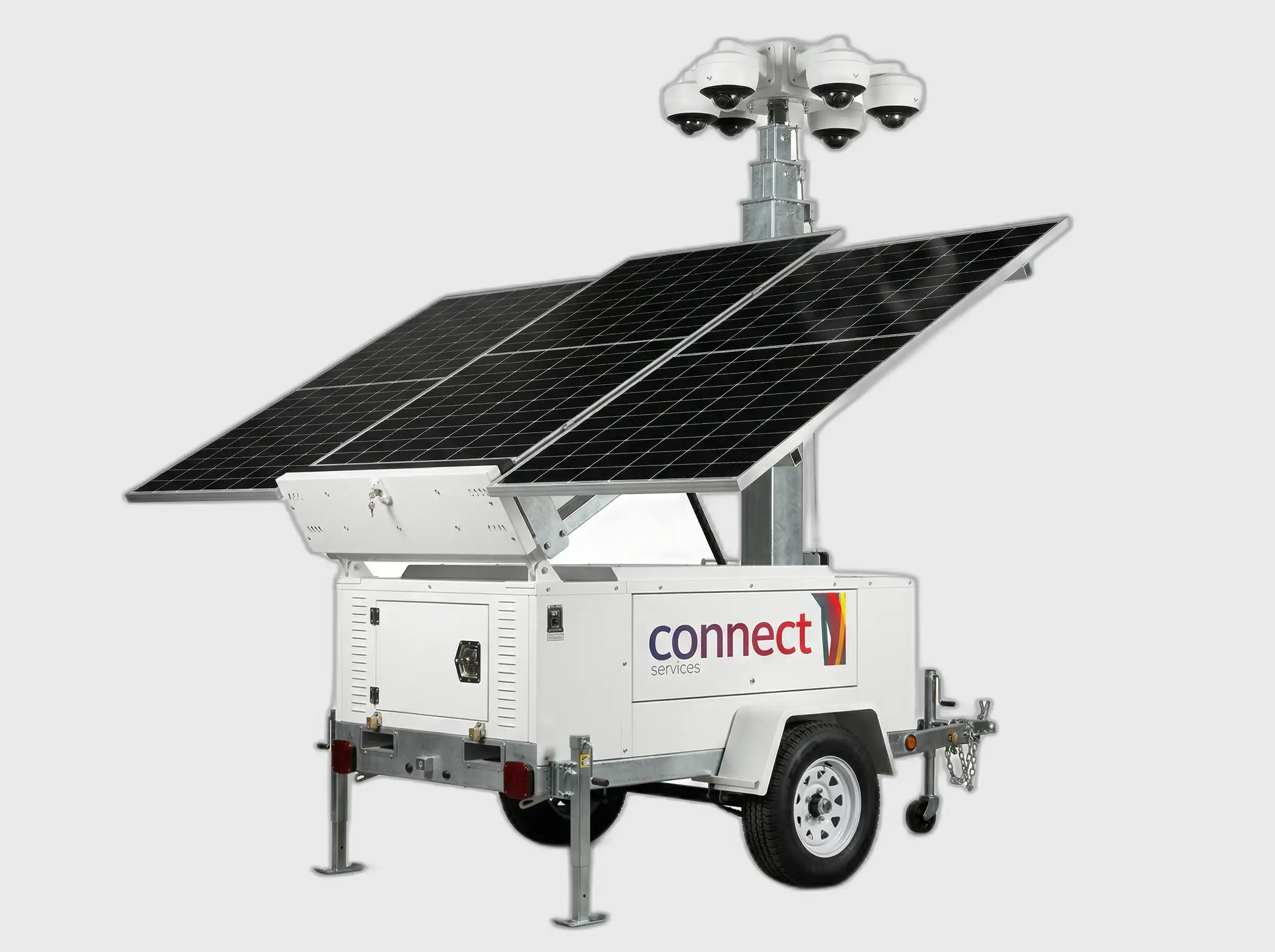 mobile surveillance trailers