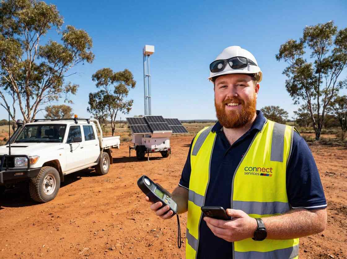 solar security cameras site assessment