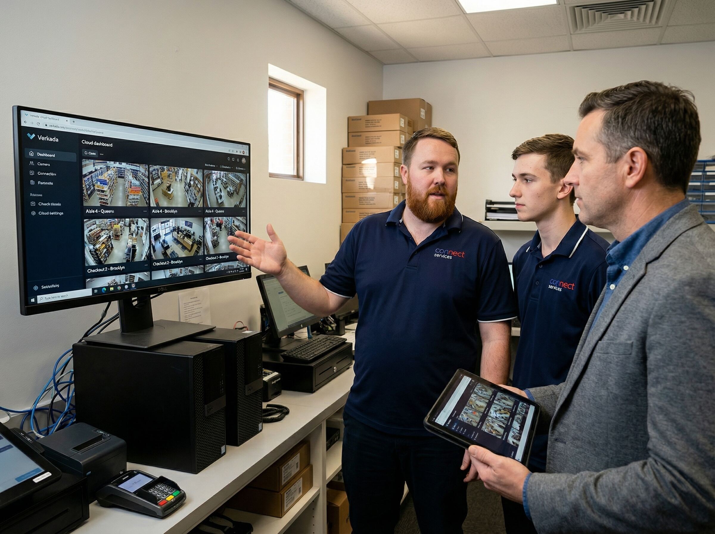 retail and shopping centres security systems