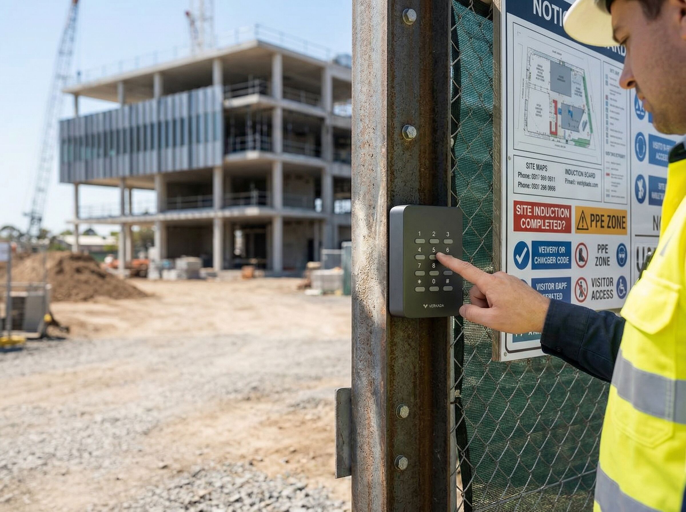 Site Access & Contractor Management