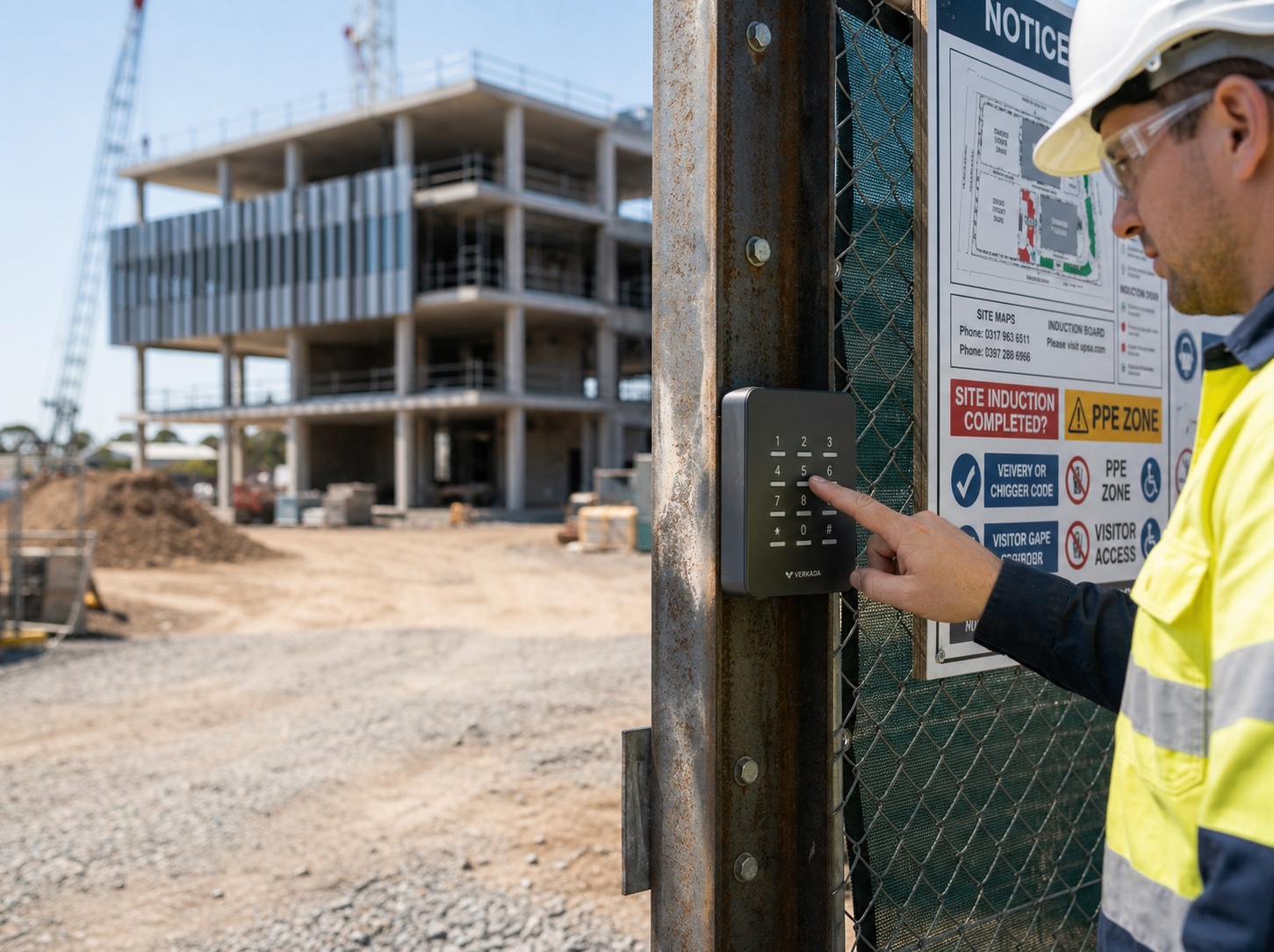 Site Access & Contractor Management